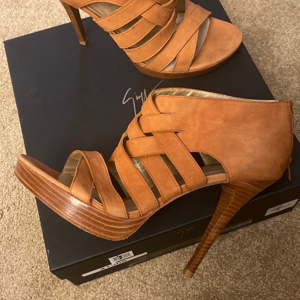 Stuart Weitzman suede sandals